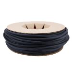 Kleiner D-förmiger Dichtungsstreifen zur Geräuschreduzierung mit Aufkleber, Länge: 100 m – Bild 2