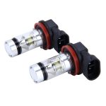 2 Stück H8/H11 10 W 500 lm 6000 K 20SMD-2835 LEDs Auto-Nebelscheinwerfer, DC 12 V, H8/H11 10W – Bild 2