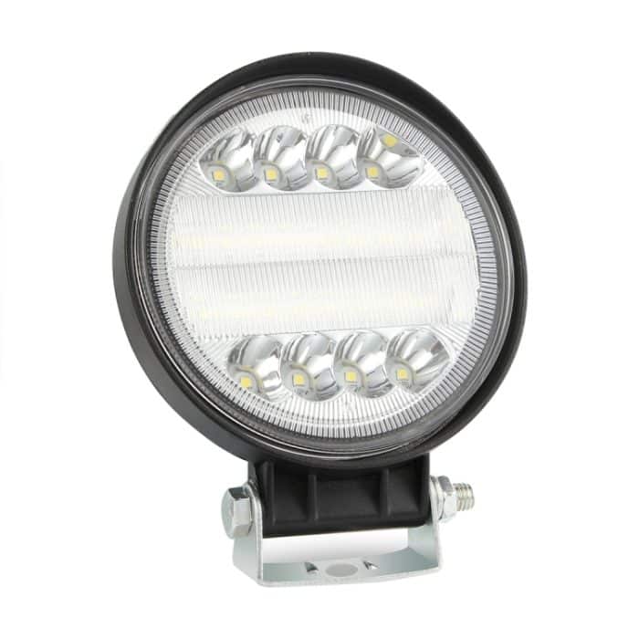2 PCS 4 Zoll 15W Spot / Flutlicht Weißes Licht Rundförmige wasserdichte Auto SUV Arbeitsscheinwerfer Spotlight LED-Lampen, DC 9-30V – Bild 2