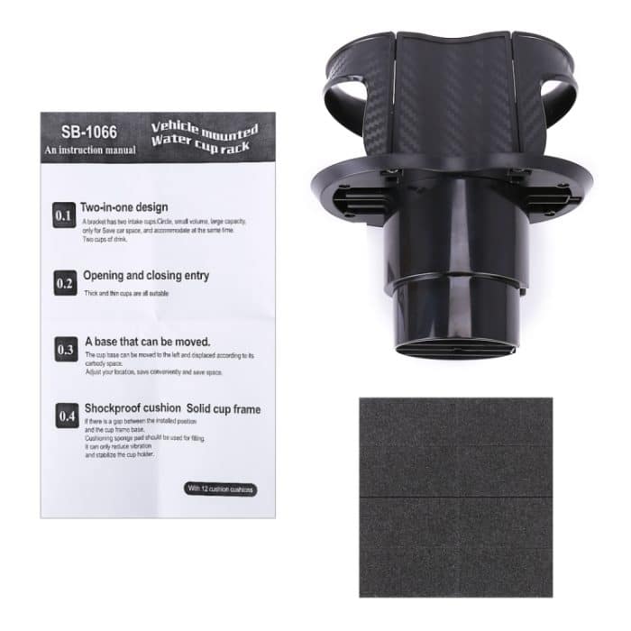 SB-1066 2 in 1 Auto Auto Universal Getränkehalter Getränkehalter – Bild 10
