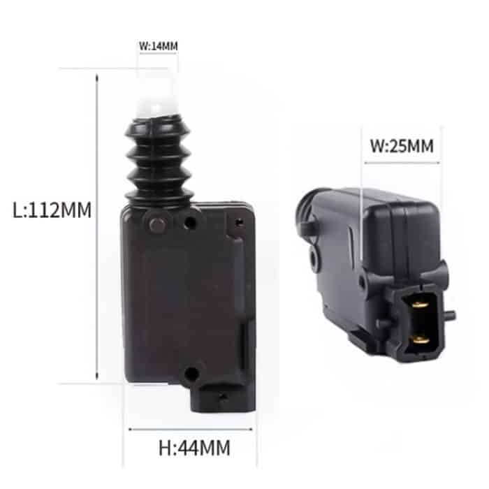 2PIN Central Locking Actuator Motor 7702127213 für Renault Megane Scenic CLIO – Bild 4