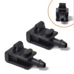 2 PCS Scheibenwischer Scheibenwischer Jet Wassersprühdüsenschnalle 8200082347 für 2005-2007 Renault Megana 2