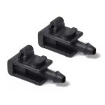 2 PCS Scheibenwischer Scheibenwischer Jet Wassersprühdüsenschnalle 8200082347 für 2005-2007 Renault Megana 2 – Bild 2