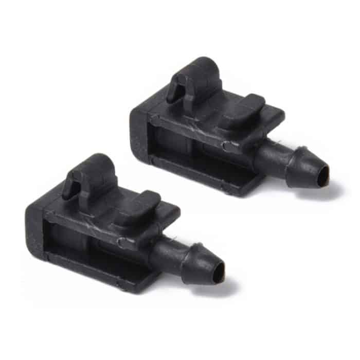 2 PCS Scheibenwischer Scheibenwischer Jet Wassersprühdüsenschnalle 8200082347 für 2005-2007 Renault Megana 2 – Bild 2