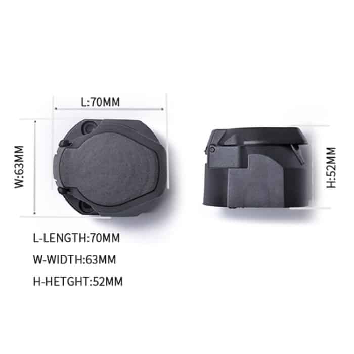 12V 7Pin Auto-Steckdose Kabelstecker Adapter Auto-Steckdose für Anhänger / LKW / Bus, EU-Stecker – Bild 5