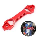 Universal-Kfz-Batteriespannklammer aus Edelstahl mit kurzem Bogen, Größe: 18,2 x 4,5 x 2 cm, 18.2 x 4.5 x 2cm (Red), 18.2 x 4.5 x 2cm (Blue)