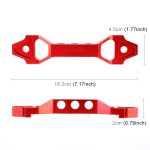 Universal-Kfz-Batteriespannklammer aus Edelstahl mit kurzem Bogen, Größe: 18,2 x 4,5 x 2 cm, 18.2 x 4.5 x 2cm (Red), 18.2 x 4.5 x 2cm (Blue) – Bild 4