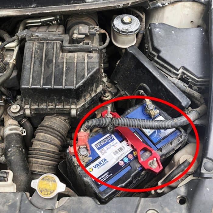 Universal-Kfz-Batteriespannklammer aus Edelstahl mit kurzem Bogen, Größe: 18,2 x 4,5 x 2 cm, 18.2 x 4.5 x 2cm (Red), 18.2 x 4.5 x 2cm (Blue) – Bild 7