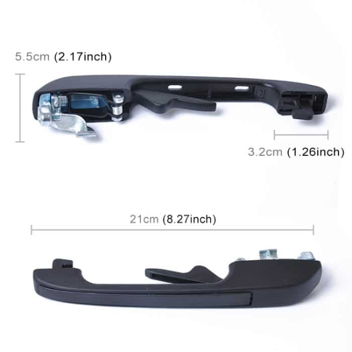 1 Set Auto Backdoor Links Rechts Griffe 191837206 für Volkswagen Golf – Bild 4