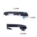 A0171 Vordertür links 191837206A und rechts 193839205A Griff für Volkswagen Golf – Bild 5