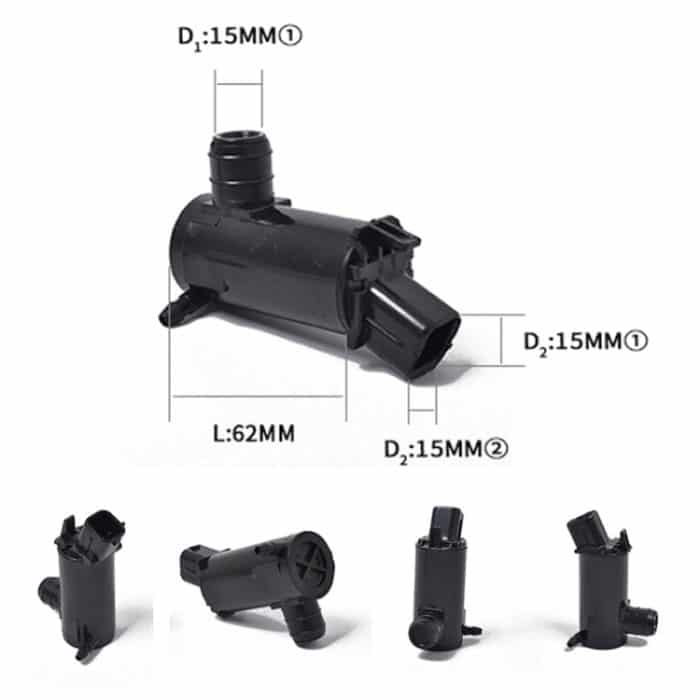 Hochdruck-Scheibenwischer-Scheibenwischer Waschpumpe 9851026000 für Hyundai / Kia – Bild 5