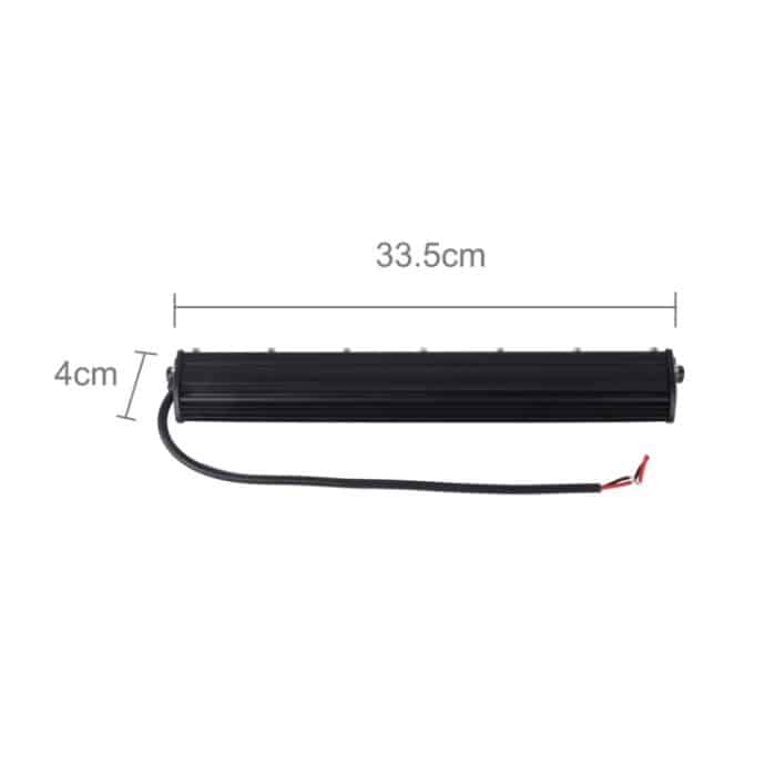 DC 8–32 V, 36 W, 3000 lm, 6500 K, wasserdicht, für Fahrzeug, Auto, Boot, Marine, externe Arbeitsscheinwerfer, Notbeleuchtung, 30 Grad verstellbare Spotlicht-LED-Autolampen mit 12 intensiven CREE-LED-Leuchten, Spot Light+36W – Bild 3