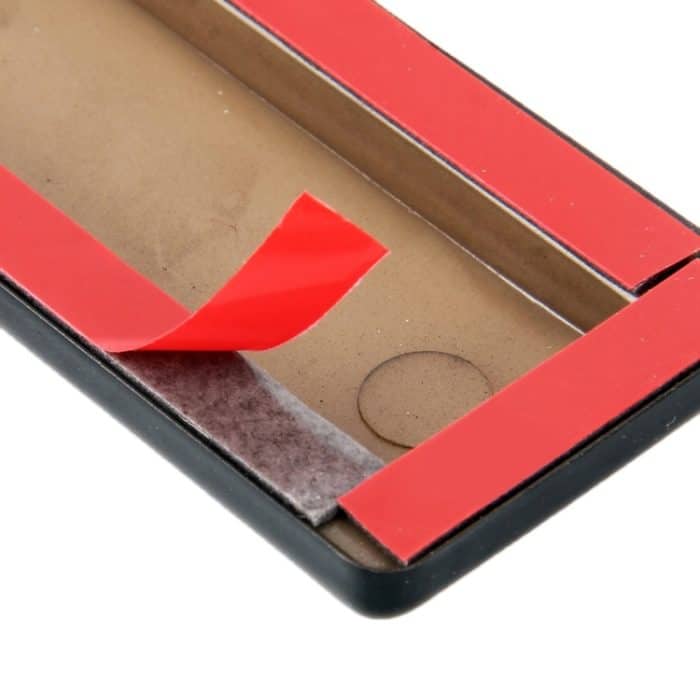 4 Stück Auto-Tür-Seitenkanten-Metall-Anti-Kratz-Körperschutz-Schutzstreifen-Aufkleber – Bild 5