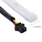 1,2 m Auto Auto wasserdichtes universelles vierfarbiges Rücklicht mit Rücklicht, Rücklichtregler, eisblaues Licht, Rücklicht, Rücklicht mit rotem Licht, Bremslicht mit rotem Licht, Blinker mit gelbem Licht, LED-Lampenstreifen-Heckdekoration – Bild 3