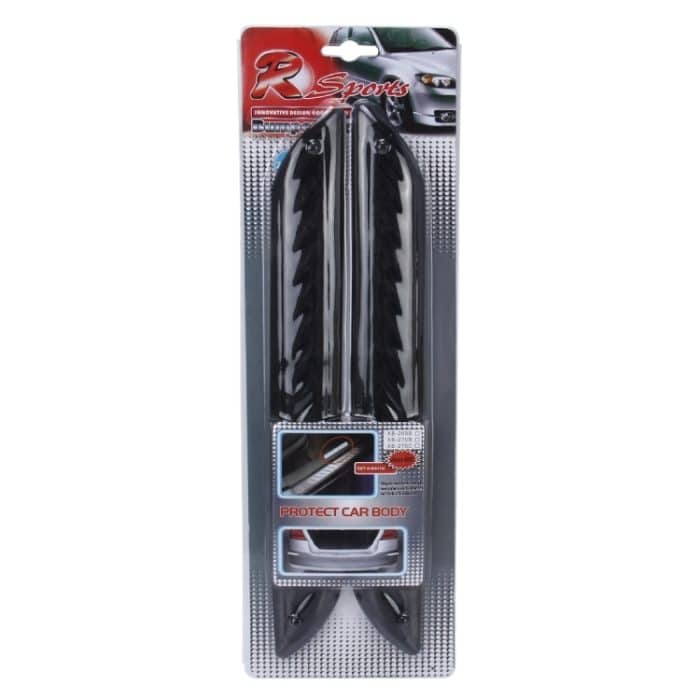 2 Stück Universal-Auto-Auto-Gummi-Karosserie-Stoßstangenschutz-Schutzstreifen-Aufkleber – Bild 5