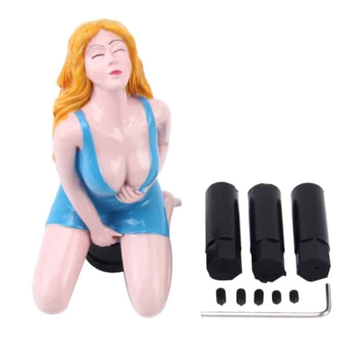 Universal Sexy Beauty Shape ABS manueller oder automatischer Schaltknauf mit drei Gummiabdeckungen, passend für alle Autos, Sexy Beauty Shape 3, Sexy Beauty Shape 4, Sexy Beauty Shape 1, Sexy Beauty Shape 2 – Bild 5