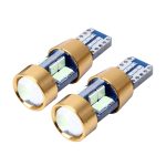 2 Stück T10 3 W fehlerfreie Kfz-Umrissleuchte mit 19 SMD-3030-LED-Lampen, DC 12 V, 19 SMD-3030 LEDs – Bild 2