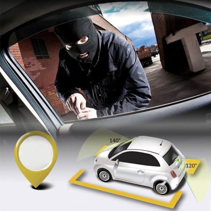 4,0-Zoll-IPS-Bildschirm 5,0 Megapixel 170 Grad Weitwinkel Full HD 1080P 3-Kanal-Video-Auto-DVR, Unterstützung für Nachtsicht-Fülllicht / Umkehrvisualisierung / TF-Karte (max. 32 GB) / G-Sensor / Bewegungserkennung – Bild 14