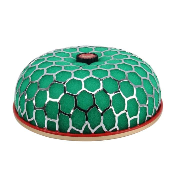 HKS 76mm runder Pilz Super Power Auto Reiniger Luftfilter Durchflussaufnahme 3-lagiger Trockenfilter Super Stealth Frame Hochleistungsluftansaugluftstromfilter – Bild 2