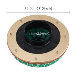 HKS 76mm runder Pilz Super Power Auto Reiniger Luftfilter Durchflussaufnahme 3-lagiger Trockenfilter Super Stealth Frame Hochleistungsluftansaugluftstromfilter – Bild 3