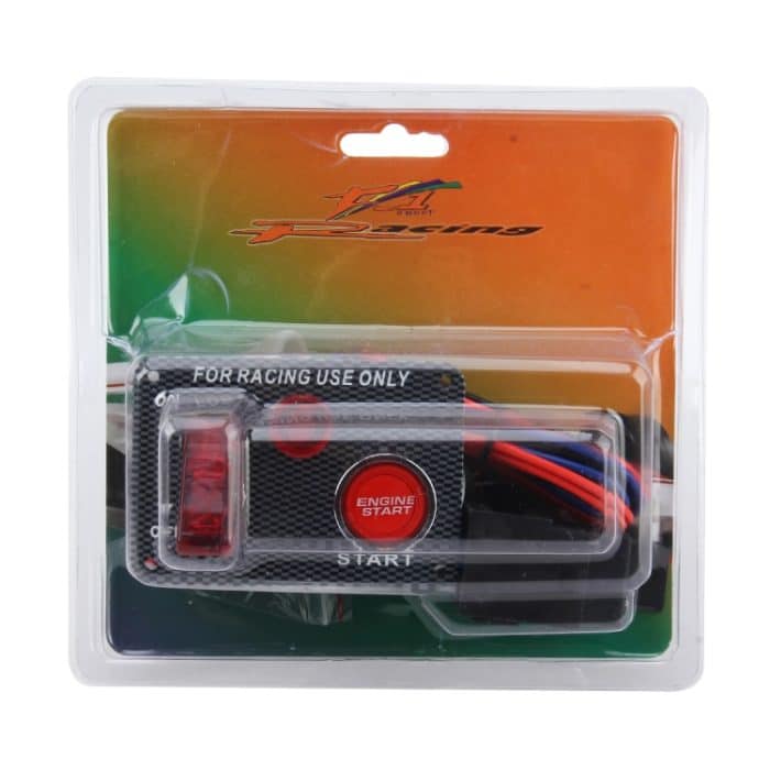 Auto Racing Schalter Abdeckung Kippschalter 12V 20A Panels Red Racing Zündschalter Panel Motorstart Multifunktion Automatischer Zündschalter für Rennwagen – Bild 6