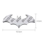 Kostenloser Aufkleber in Fledermausform aus glänzendem Metall fürs Auto, Bat, Shining Bat, Bat Flying – Bild 3
