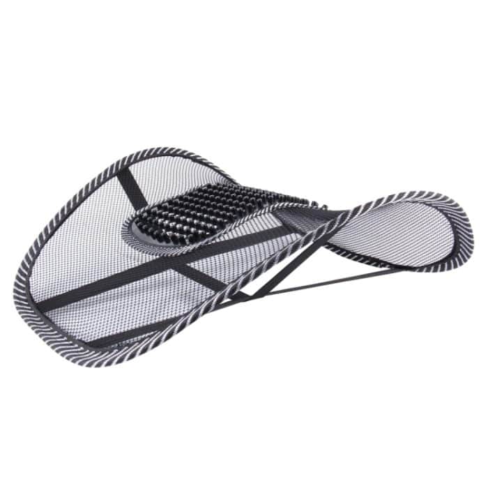 Auto Saison Universal Ice Milk Mesh Atmungsaktive Massage Taille Kissen Mat – Bild 4