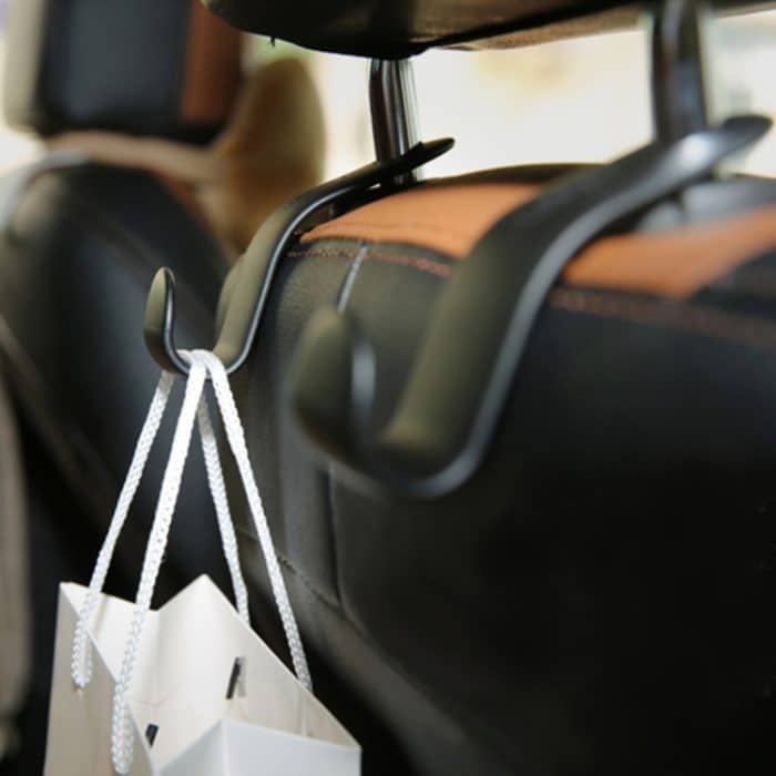 2 PCS 3R 1,5 kg Ladekapazität Auto-Rücksitz Praktischer Kleinigkeitenhaken zum Halten des Plastiktüten-Rucksacks – Bild 8