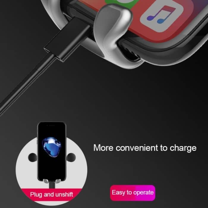 Große Augen Muster Schwerkraft Cartoon Air Vent Autohalterung Handyhalter, Big Eyes(Black), Big Eyes(Silver) – Bild 11