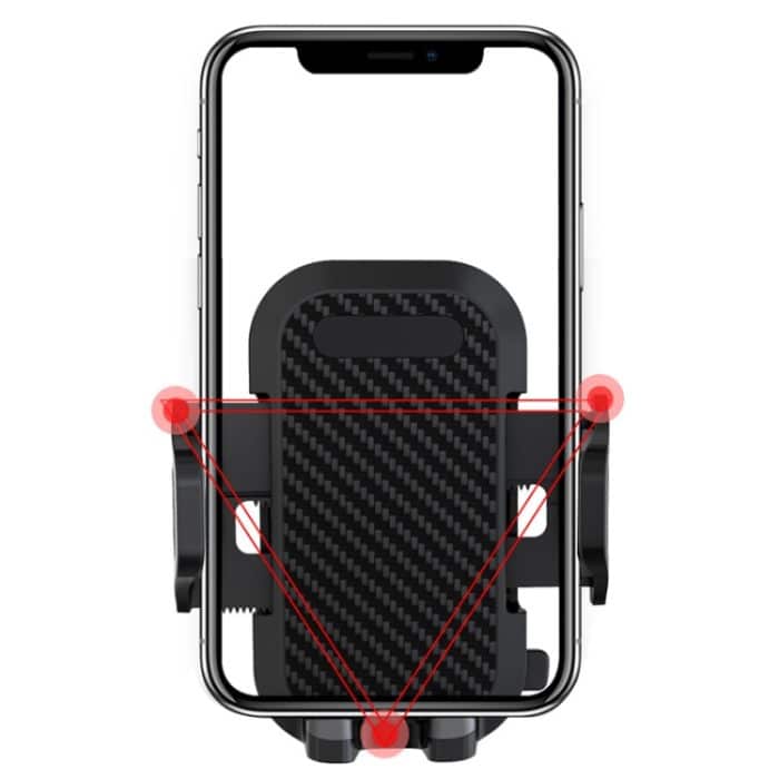 Multifunktionaler Fahrzeugnavigationsrahmen mit Saugnapf für die Kfz-Halterung, Suction Cup Mount Phone Holder (Black), Suction Cup  Mount Phone Holder (Blue) – Bild 3