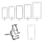 Multifunktions-Fahrzeugnavigationsrahmen-Armaturenbrett Telefonhalterung für Autohalterung mit Luftauslass – Bild 9