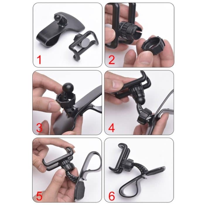 Multifunktions-Fahrzeugnavigationsrahmen-Armaturenbrett Telefonhalterung für Autohalterung mit Luftauslass – Bild 10