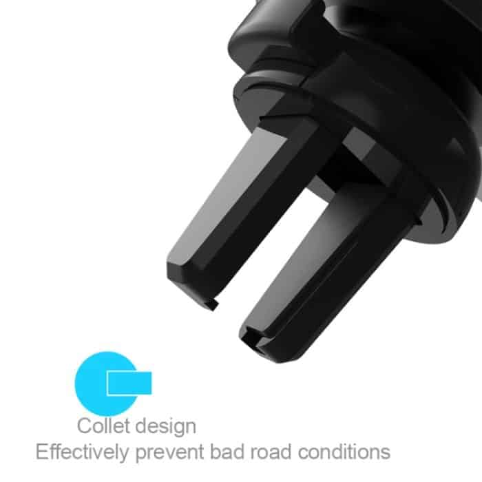 Litchi Texture Gravity Autohalterung Handyhalter, Litchi Texture(Black), Litchi Texture(White) – Bild 5