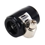 AN6 Car Performance Aluminium Zubehör Adapter Nitrit Schlauch Finisher Adapter Nylon Geflochtene Schlauchschelle Schwarz Finish – Bild 5