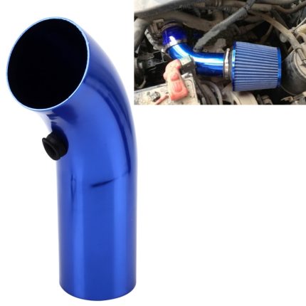Universal-Luftansaugrohr, Super Power Flow-Lufteinlässe, kurzer Cold Racing-Aluminium-Luftansaugrohrschlauch mit Kegelfilter-Kit-System