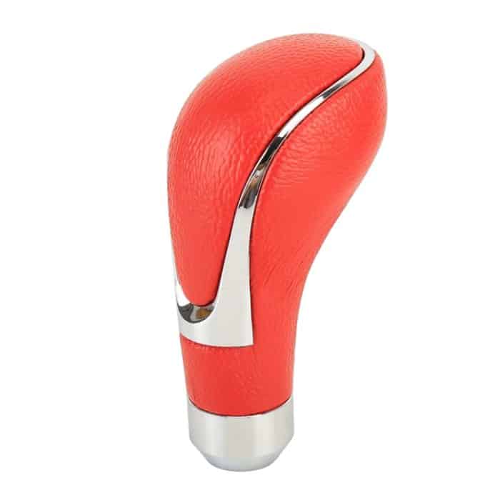 Universeller Auto-Schaltknauf aus PU-Leder und Metall, modifizierter Auto-Auto-Getriebe-Schalthebelknopf, Gear Shift Knob(Red), Shift Knob 2 – Bild 2
