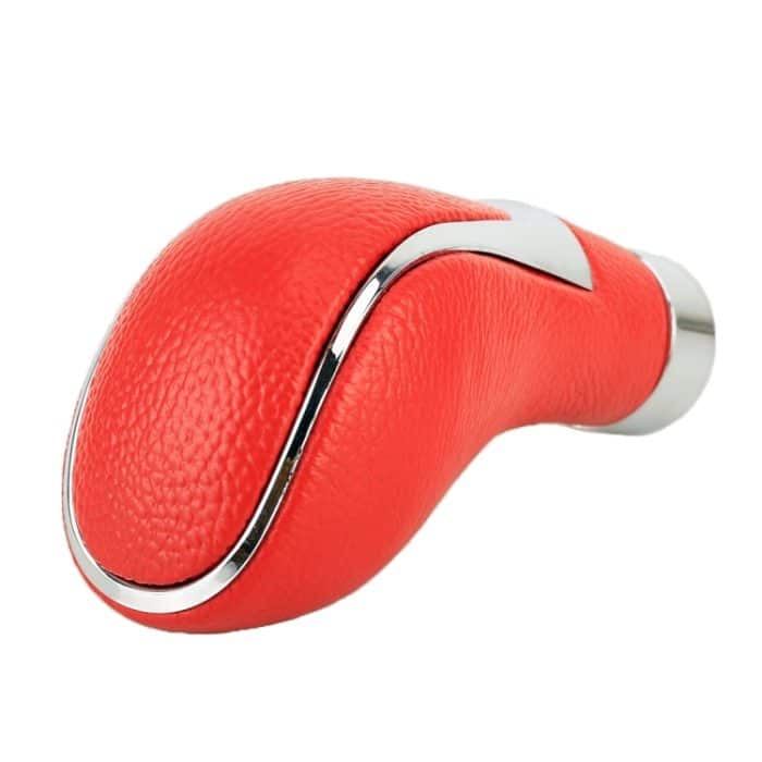 Universeller Auto-Schaltknauf aus PU-Leder und Metall, modifizierter Auto-Auto-Getriebe-Schalthebelknopf, Gear Shift Knob(Red), Shift Knob 2 – Bild 4