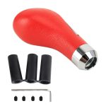 Universeller Auto-Schaltknauf aus PU-Leder und Metall, modifizierter Auto-Auto-Getriebe-Schalthebelknopf, Gear Shift Knob(Red), Shift Knob 2 – Bild 5