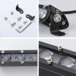 2 PCS 8 Zoll 18W 6000K IP67 1800ML Auto Boot Marine Arbeitsscheinwerfer Spotlight LED-Lampen, DC 9-30V – Bild 4