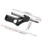 Auto-Modifikation, Erhöhung der Schalthebel-Verlängerungsstange, verstellbarer Höhenverstellhebel, Schalthebel mit Adaptern für Honda – Bild 4