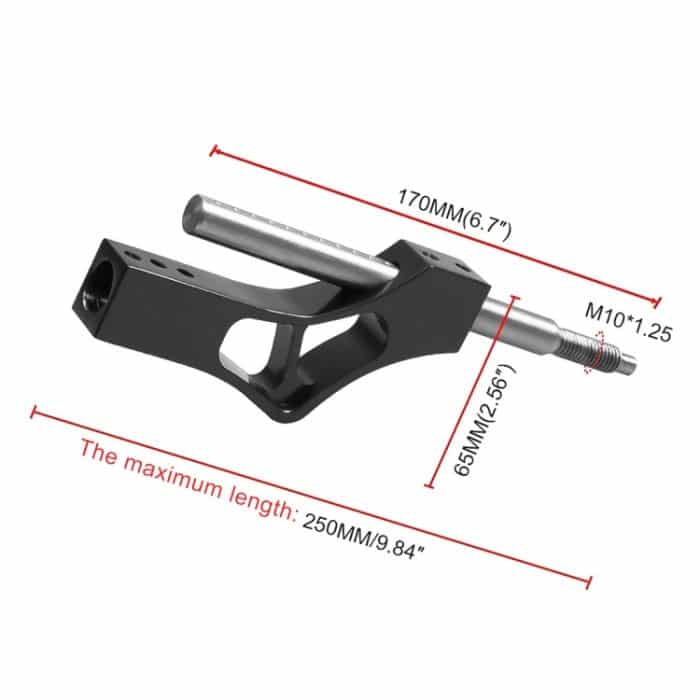 Auto-Modifikation, Erhöhung der Schalthebel-Verlängerungsstange, verstellbarer Höhenverstellhebel, Schalthebel mit Adaptern für Honda – Bild 4