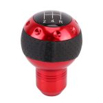 Universal Auto Schaltknauf Modifizierter Auto Schaltknauf Auto Getriebe Schalthebel Knopf Schaltknäufe, Shift Lever Knob Gear Knobs(Red) – Bild 2