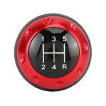 Universal Auto Schaltknauf Modifizierter Auto Schaltknauf Auto Getriebe Schalthebel Knopf Schaltknäufe, Shift Lever Knob Gear Knobs(Red) – Bild 4