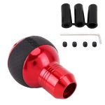 Universal Auto Schaltknauf Modifizierter Auto Schaltknauf Auto Getriebe Schalthebel Knopf Schaltknäufe, Shift Lever Knob Gear Knobs(Red) – Bild 5