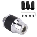 Universal Auto Diamant Schaltknauf Modifizierte Auto Schaltknauf Auto Getriebe Schalthebel Knopf Schaltknäufe, Shift Lever Knob Gear Knobs(Silver) – Bild 5
