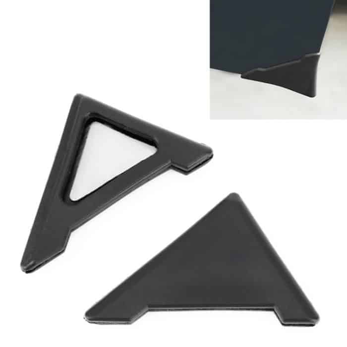 CMS6982B.jpg Universeller Auto-Körper-Silikon-Antikollisions-Aufkleber, Türeckenschutz, Black, Blue, Red, White – Bild 1