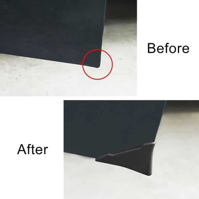 Universeller Auto-Körper-Silikon-Antikollisions-Aufkleber, Türeckenschutz, Black, Blue, Red, White – Bild 7