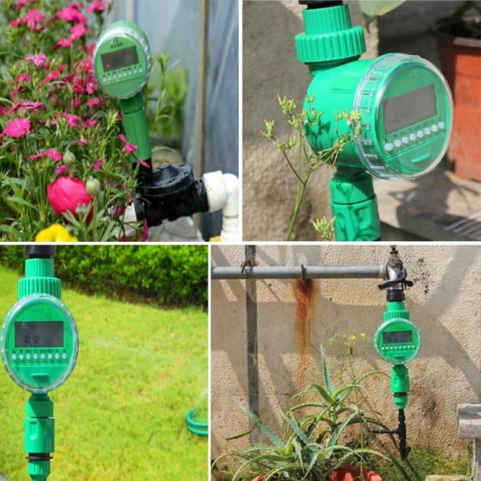 Automatischer Bewässerungsregler Timer Gartenwassertimer Sprinkler Bewässerungsregler Bewässerungs-Timer Regler Bewässerungssätze – Bild 11