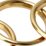 4 Stück Auto-Auslass-Dekorringe, Aluminiumlegierung, Luftauslass, Chrom-Zierring, Auto-Armaturenbrett, Lüftungsschlitze, Abdeckung, Aufkleber, Dekoration für Audi A3, For Audi A3 – Bild 4