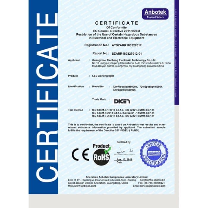 5 Zoll 18W 24 LED Wasserdicht IP67 Zwei Bar Modifizierte Offroad-Scheinwerfer Scheinwerferlicht Auto-Arbeitsscheinwerfer, DC 9-48V, Spot/72W/6000K 3000LM, Yellow/18W/3000K 1080LM – Bild 9